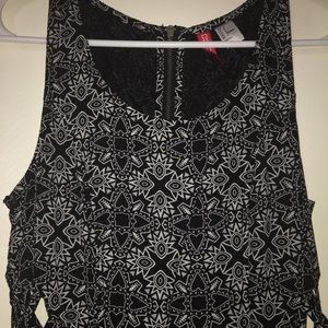 Black & White Aztec Print dress